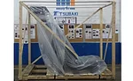 Heavy manufacturing equipment meets match with custom shipping solution