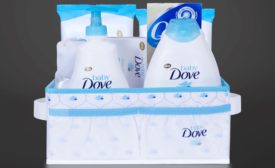 Baby Care Products Packaged in Reusable Basket