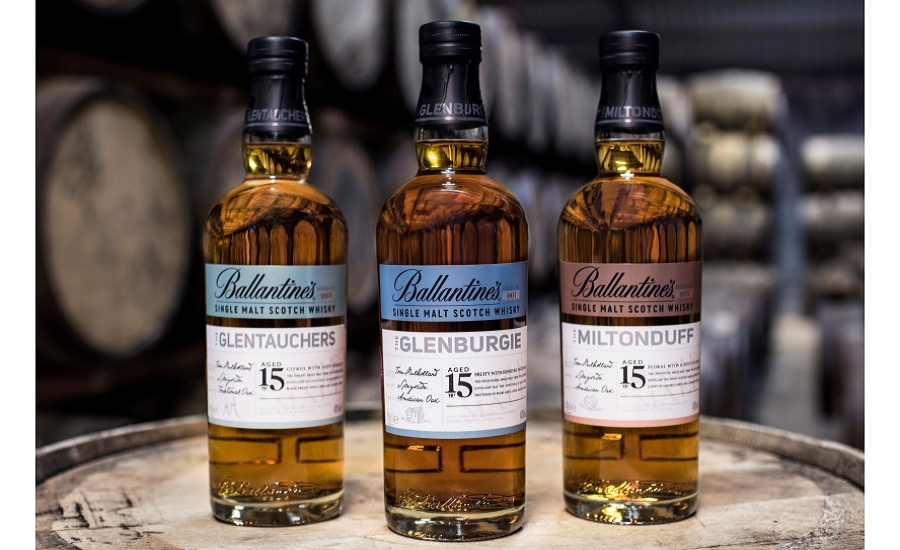 Ballantine's Releases Single Malt Scotch Whisky Series, 2018-01-12