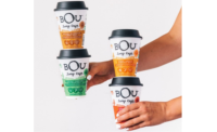 Instant Soup Cup Packaging Includes Spork
