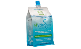 HTWO Hydrogen-Infused Water Launches in Aluminum Pouch
