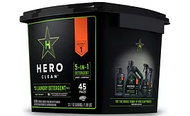 Hero Laundry Detergent Exudes Masculine Vibe