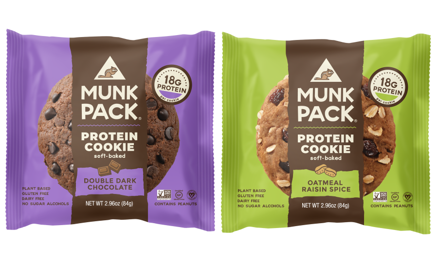 Newly Designed Packaging Debuts for Protein Cookies
