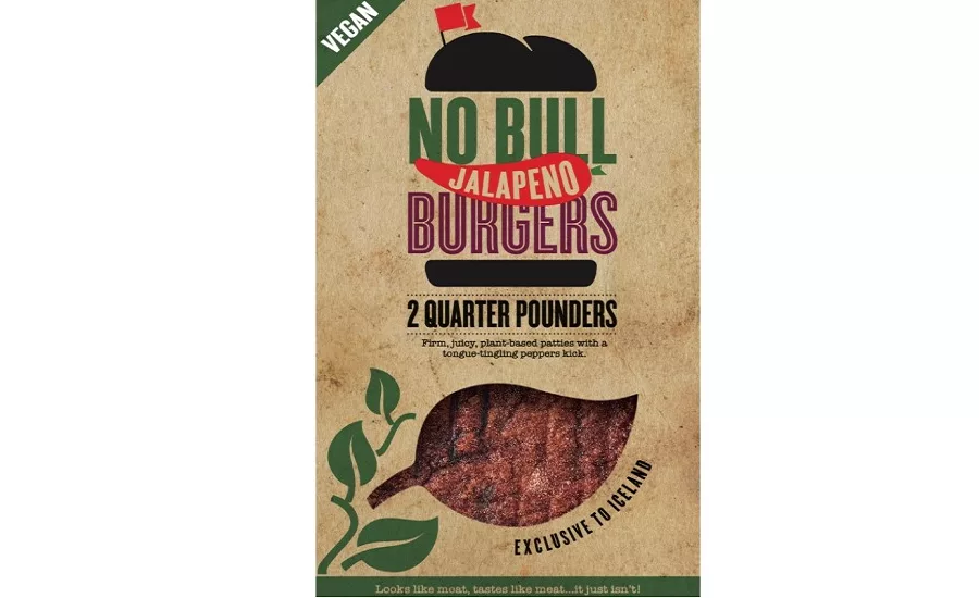 Veggie Burger Pack Sports Innovative Cellulose Window