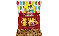 Caramel Corn Packaging Pops on Shelf