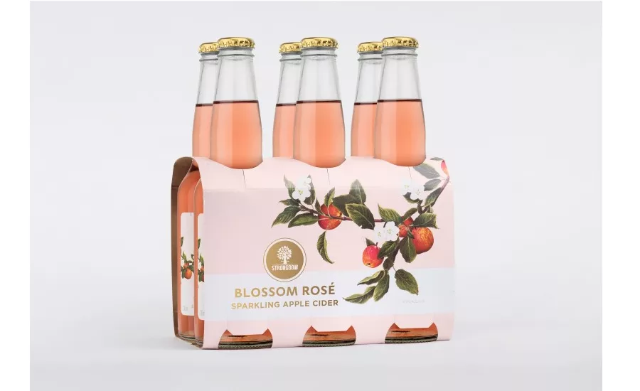 Strong Name with Delicate Design for Cider Brand