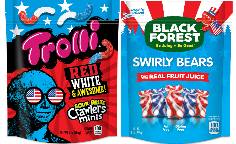 Candy Packaging Goes Red, White & Blue for the Fourth