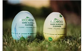 Egg-Shaped Household Cleaner Packaging Shows Off Shrink Sleeve Design