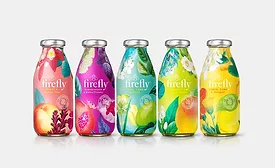 A Colorful Rebrand for Firefly Botanical Drinks