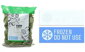On-Pack Freeze Alert for Food Safety During Shipping