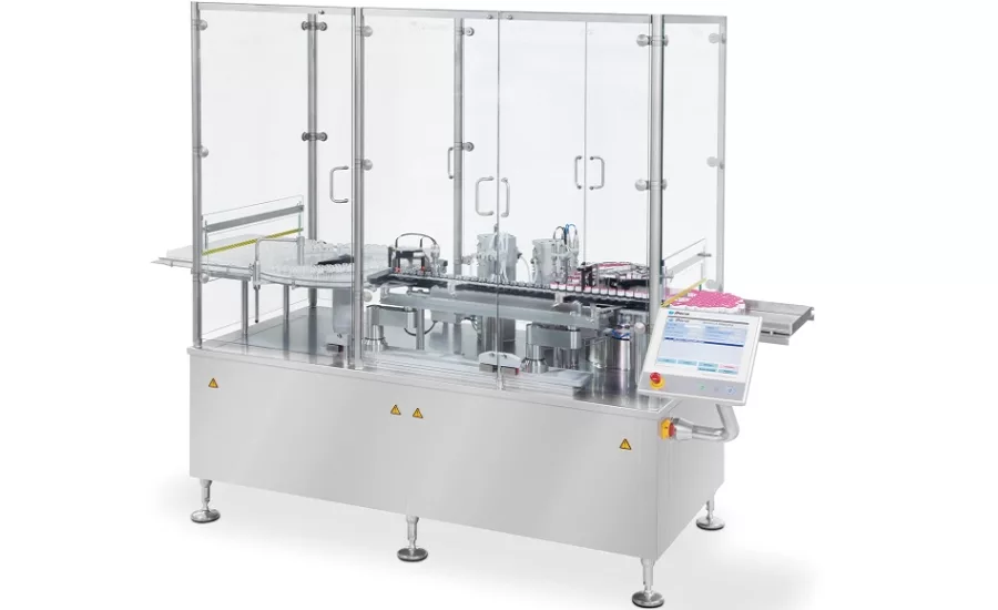 Aseptic Filling and Closing Machine Caps Sterilized Vials