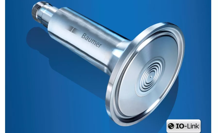 Baumer Unveils New Generation of Hygienic Pressure Sensors