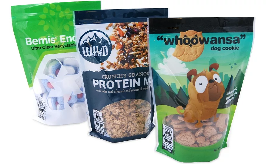 New Clear, Recyclable Standup Pouches for Full Transparency