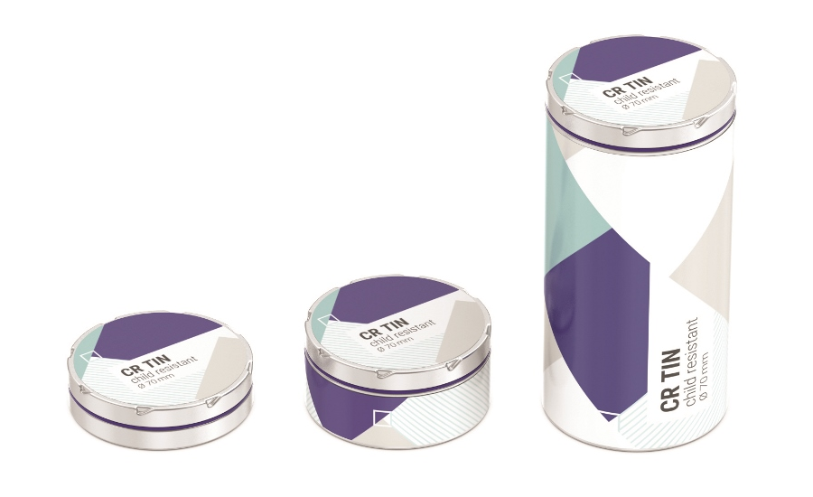 Tins and Tubes Designed for Cannabis Products