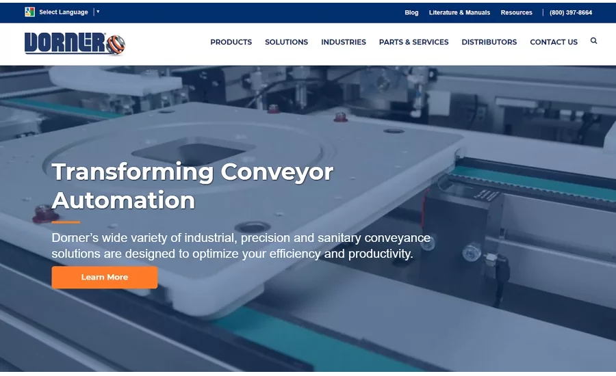 Dorner’s New Responsive, Multilingual Website Offers Interactive Experience