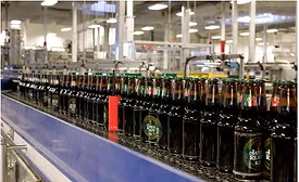 Drones Added to Filling Lines Help Reduce Bottle Breakage