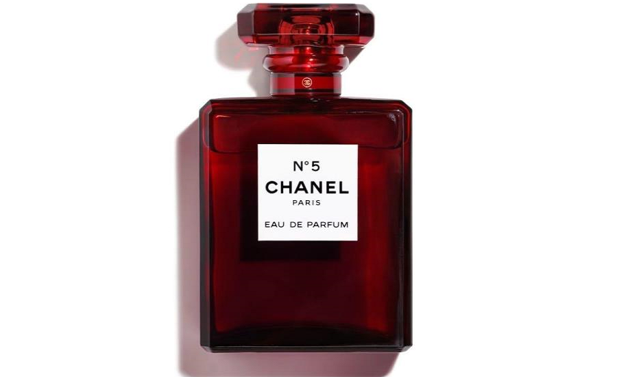 Chanel No. 5 Eau de Parfum Turns Red 