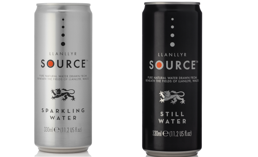 Spring & Sparkling Water Brand Trades Plastic for Cans