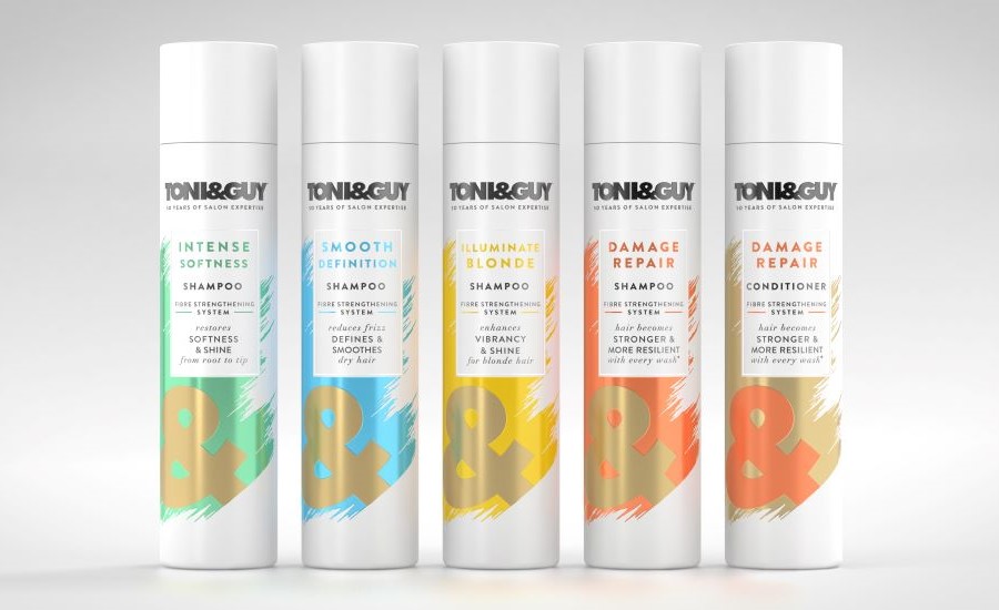 Toni & Guy Hair Care Range Incorporates Premium Brand Design