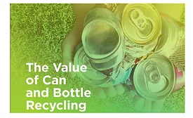 The Value of Can and Bottle Recycling