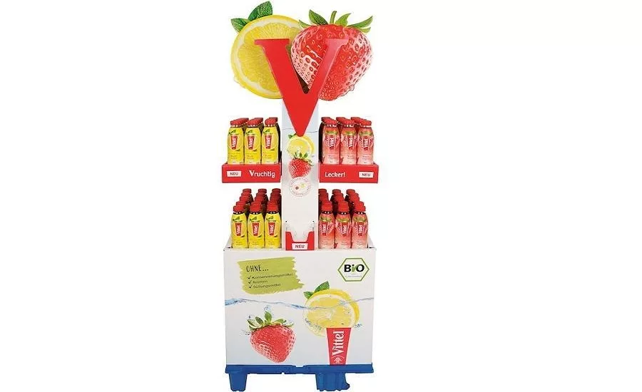 DS Smith wins SuperStar Award for Nestle Waters Corrugated Packaging Display