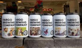 Fargo Brewing Company Features Shelter Dogs on Can Labels