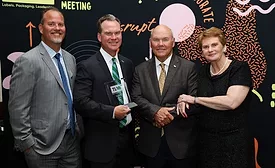 Patrick Potter of Flexo Wash Awarded Supplier of the Year at TLMI Awards