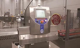 X-Ray Unit Ensures Reliable Inspection of Allergy-Friendly Snacks Packaged in Metalized Film