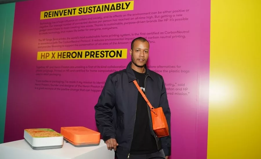 Haney and HP Developing Sustainable Fashion Packaging 
