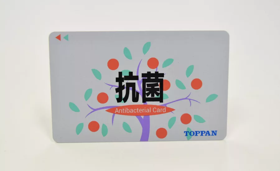 Toppan Printing Develops Payment Cards with Antibacterial Agent