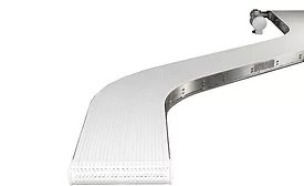 Power Four Curves on a Single Motor with Dorner’s New Sanitary Conveyor