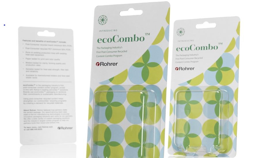First Post-Consumer Recycled Materials Combo Program for Blister Packaging