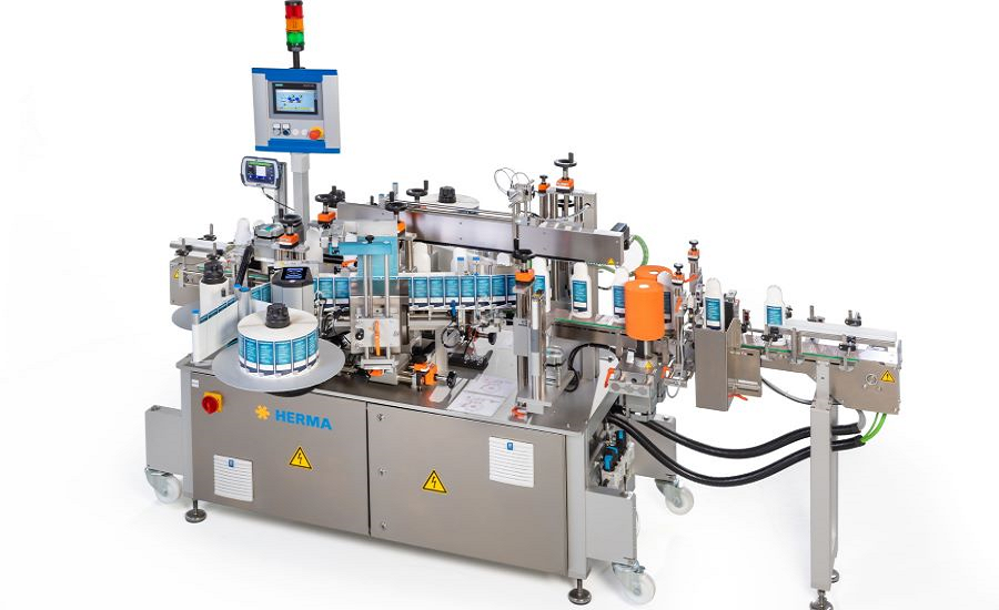 Fast, Flexible Labeling Machine Suited to Ramp Up Disinfectant Production