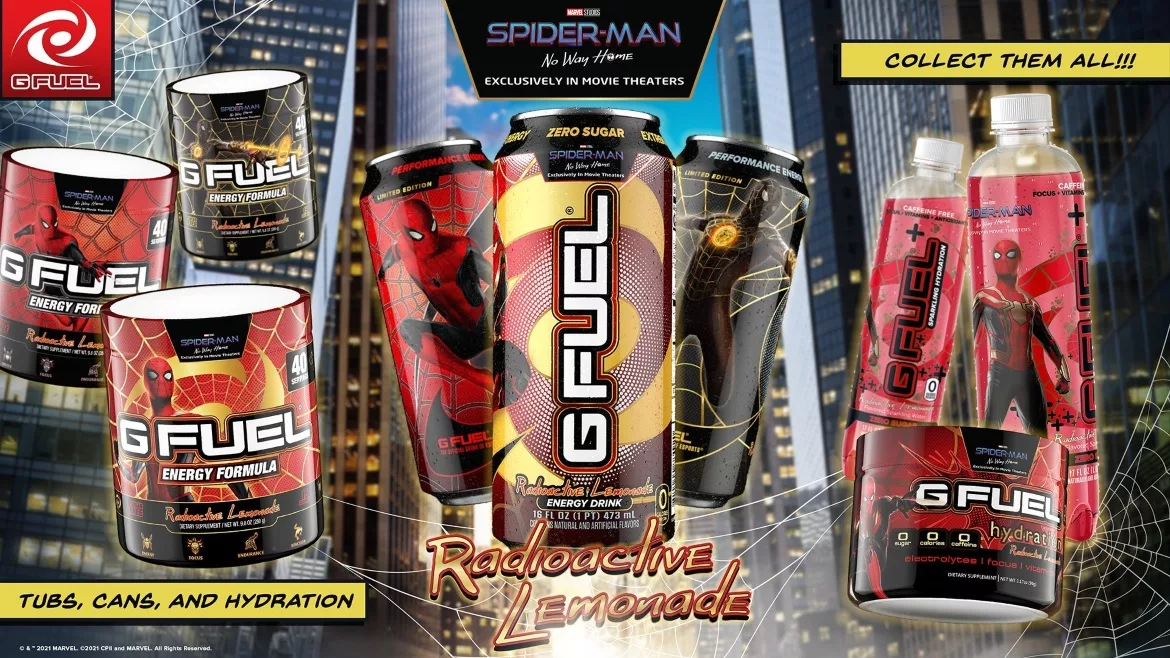 Spiderman drink