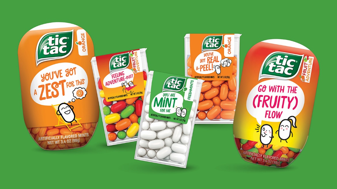 Tic Tac Launches New Limited-Edition Packaging Featuring Positive