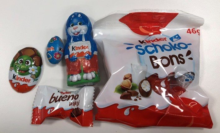 Ferrero Voluntarily Recalls Kinder Happy Moments Chocolate