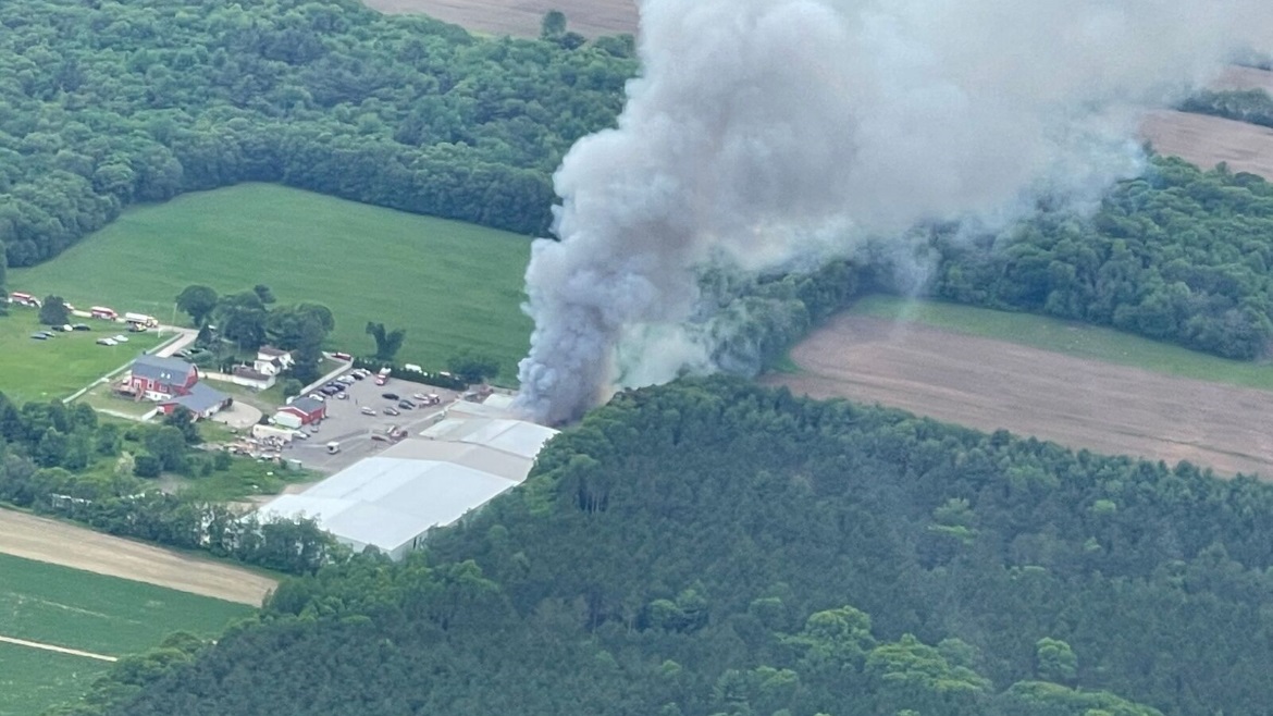 Fire Damages Food Processing Plant in Wisconsin