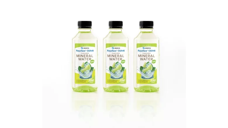 Lime Mineral Water Label 