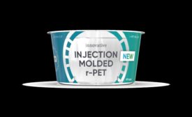 injection-molded PET cup