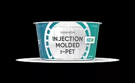 injection-molded PET cup