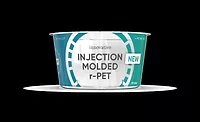 injection-molded PET cup