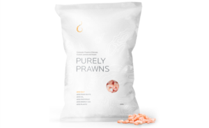 Coldwater prawns of norway pouch