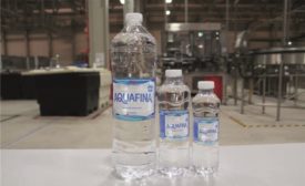 Aquafina bottles