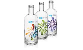 Bottles featuring Signite decoration technology