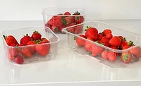 Monoair Punnets containing strawberries