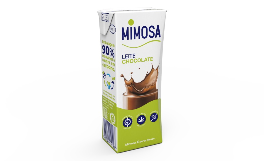Mimosa Leite Chocolate aseptic carton from Tetra Pack