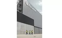 Image of workers outside Elopak packaging facility