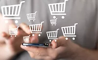 ecommerce Abstract image of online shopping