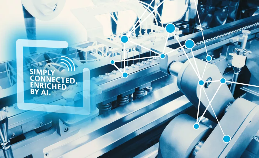 Image representing the use of AI in packaging