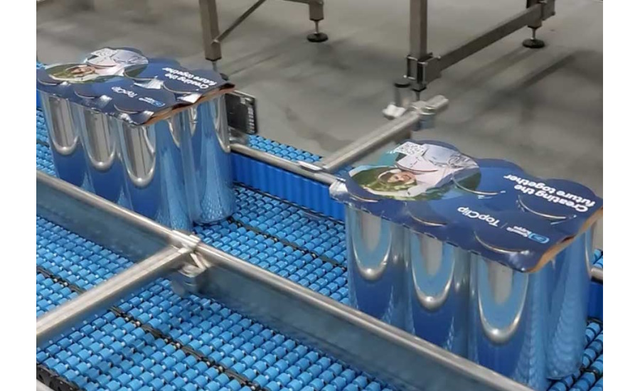 Smurfit Kappa's TopClip beverage multi-pack bundling solution